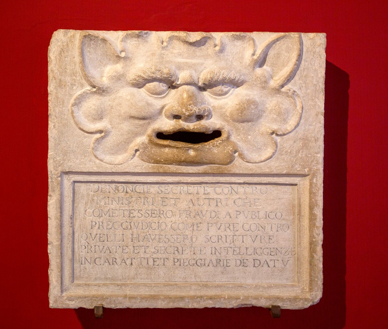 Sandhedens Mund (Bocca di Leone) (marmor) af Venetian School