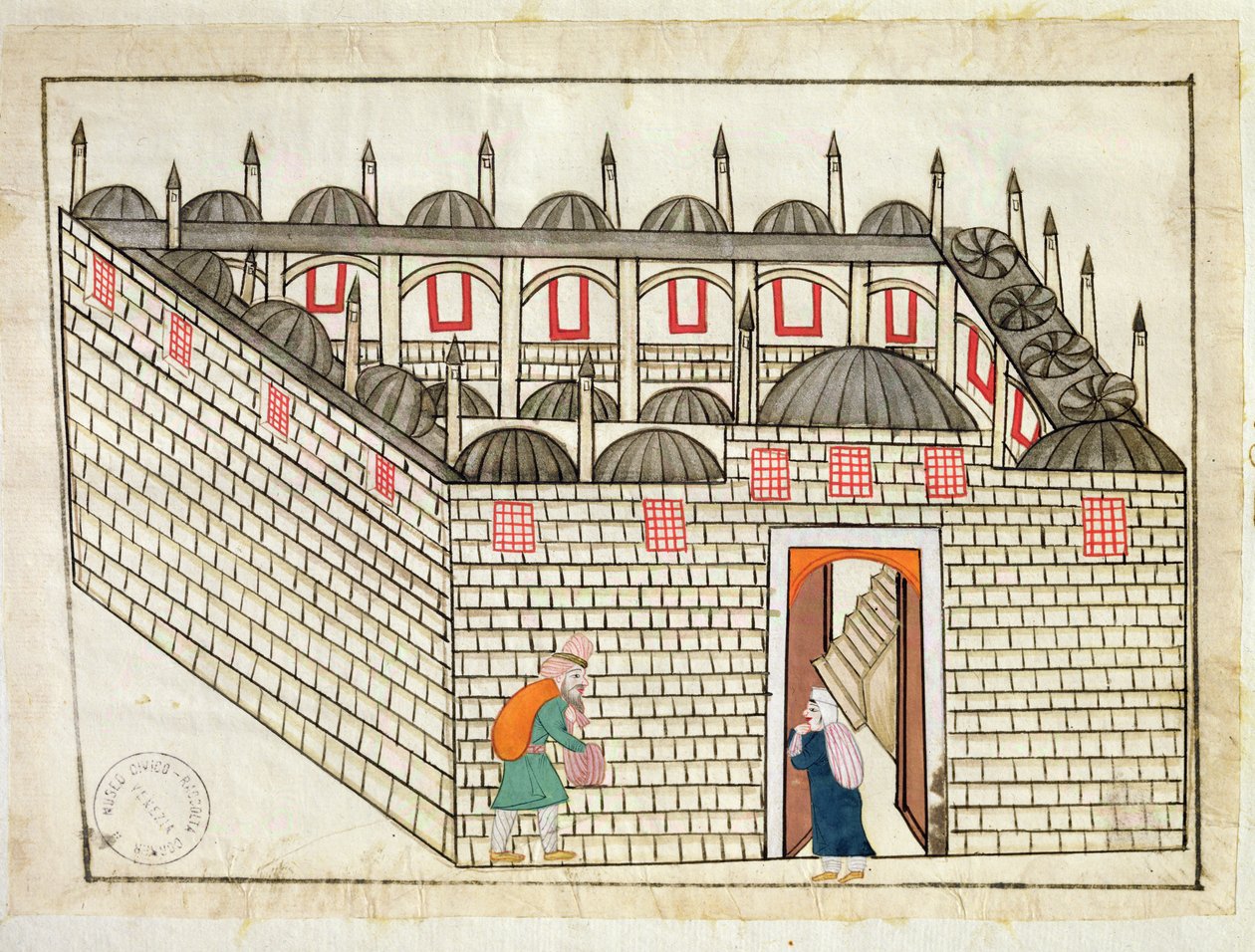 Ms. cicogna 1971, miniature fra 