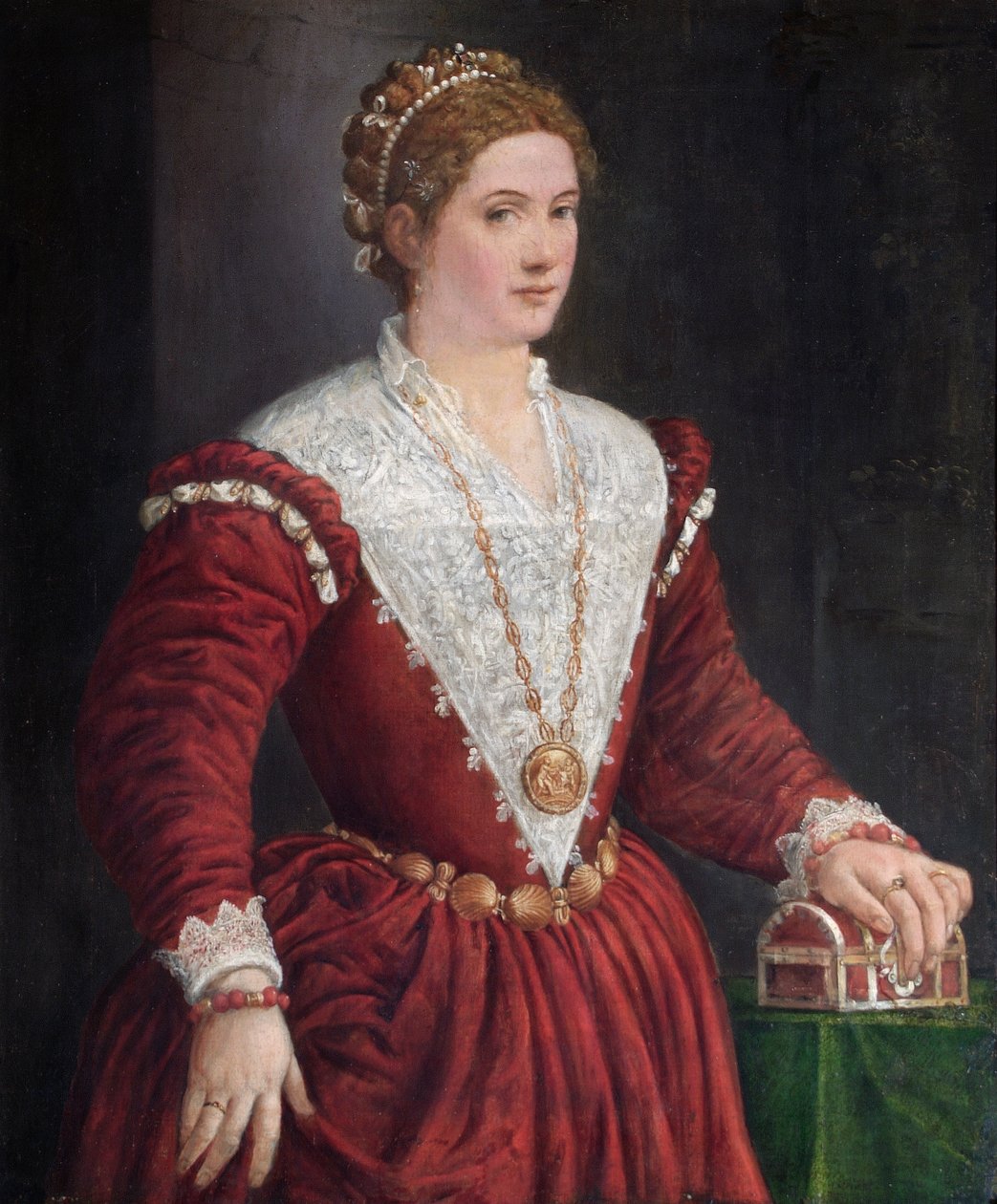 Portræt af en ukendt dame, c1560