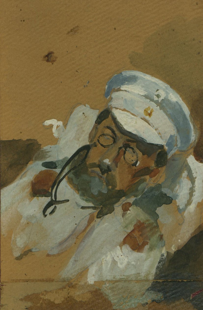 Portræt af Vladimir Alekseevich Khlebnikov, s. 1895 af Vera Vladimirovna Khlebnikova