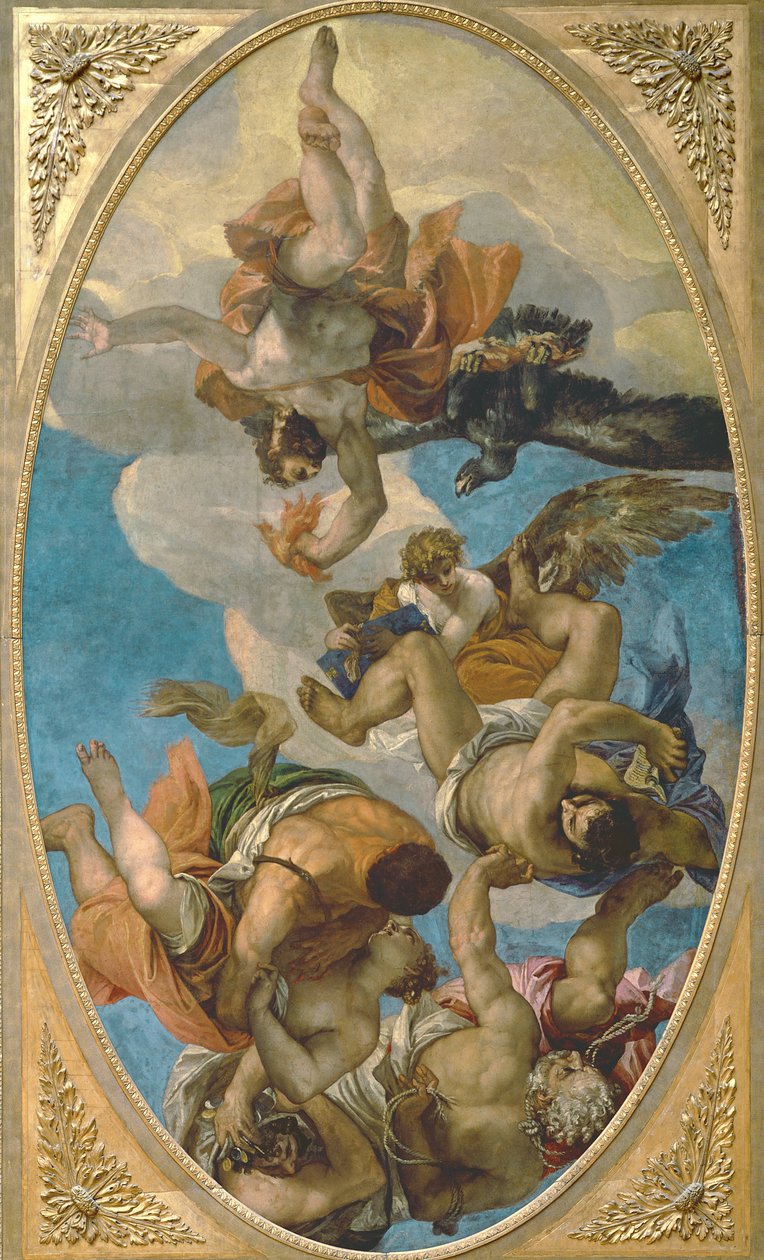 Jupiter slår lasterne ned af Paolo Veronese