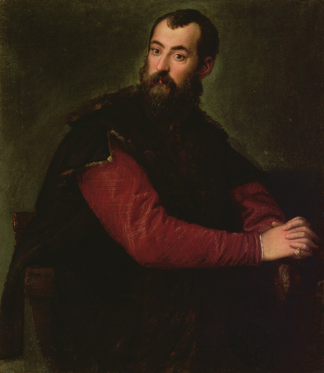 Portræt af en gentleman af Paolo Veronese