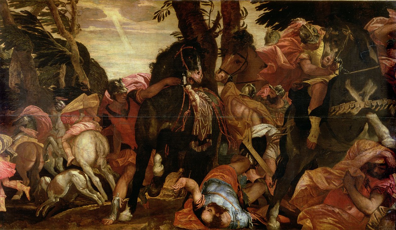 The Conversion of Saul, s.1580 af Paolo Veronese