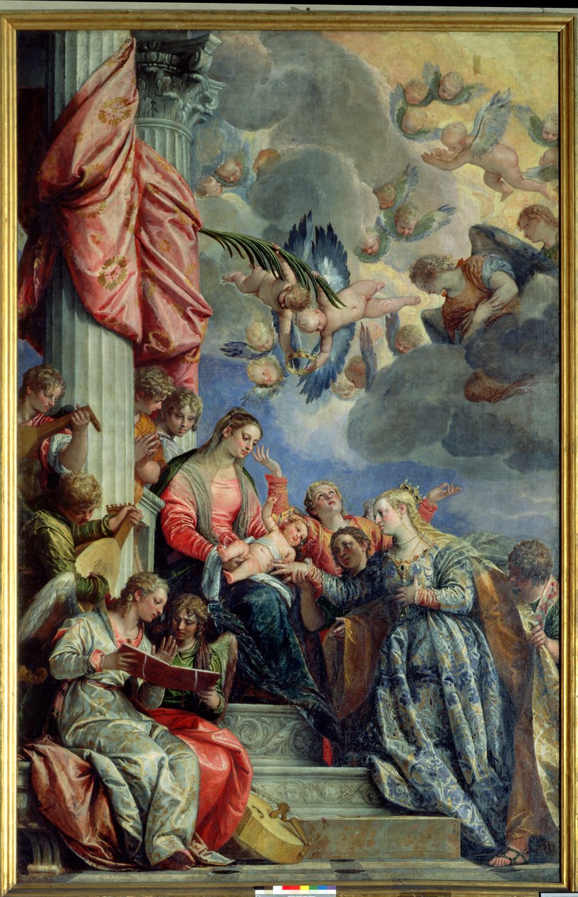 Det mystiske ægteskab med den hellige Katharina af Paolo Veronese
