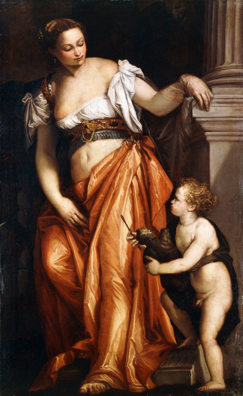 En personificering af skulptur, ca. 1557-59 af Veronese