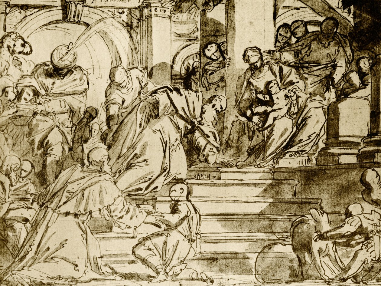 Tilbedelse af Magi af Paolo Veronese