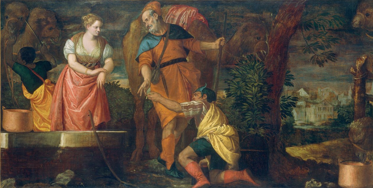 Rebecca ved Brønden af Veronese and Workshop