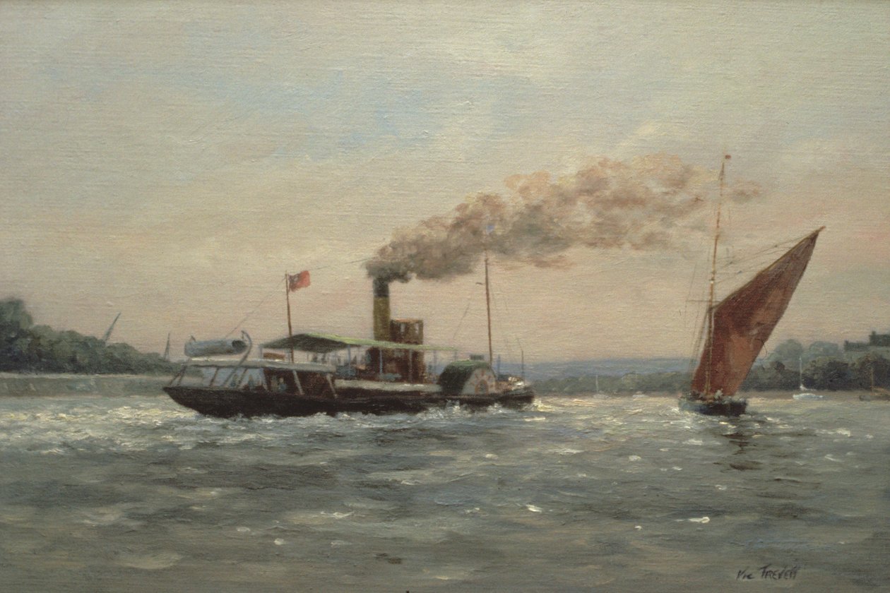 Forbi på Medway af Vic Trevett
