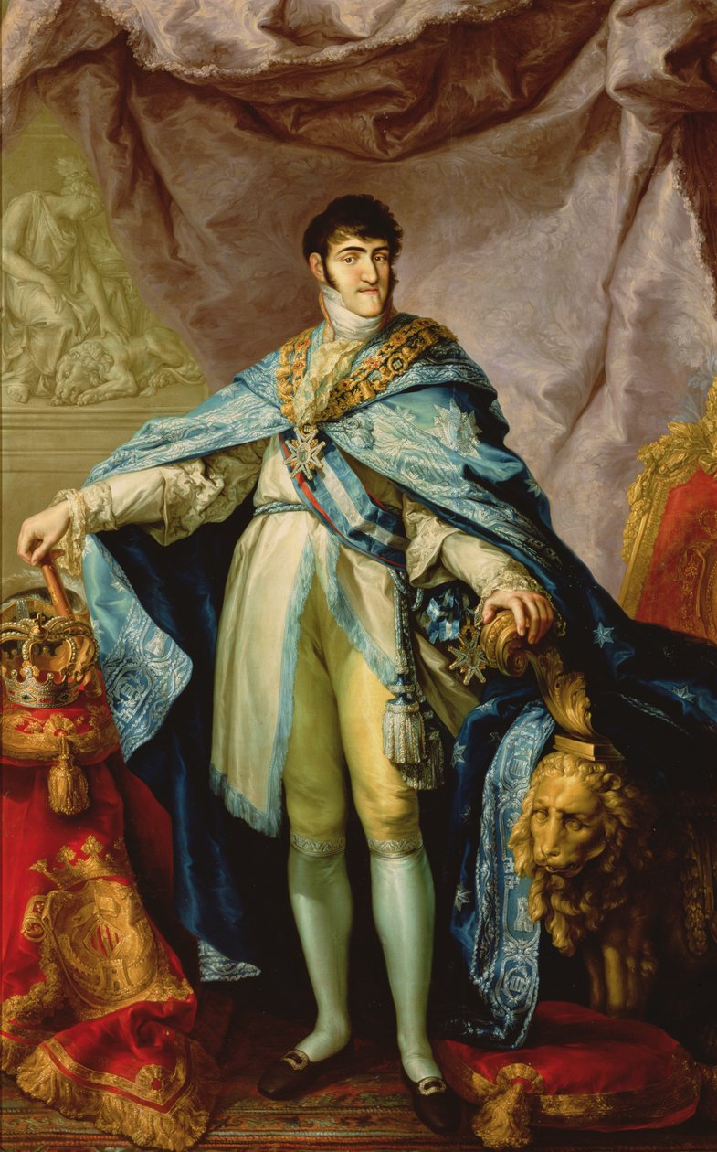 Ferdinand VII (1784-1833) af Bourbon, 1808-11 af Vicente Lopez y Portana