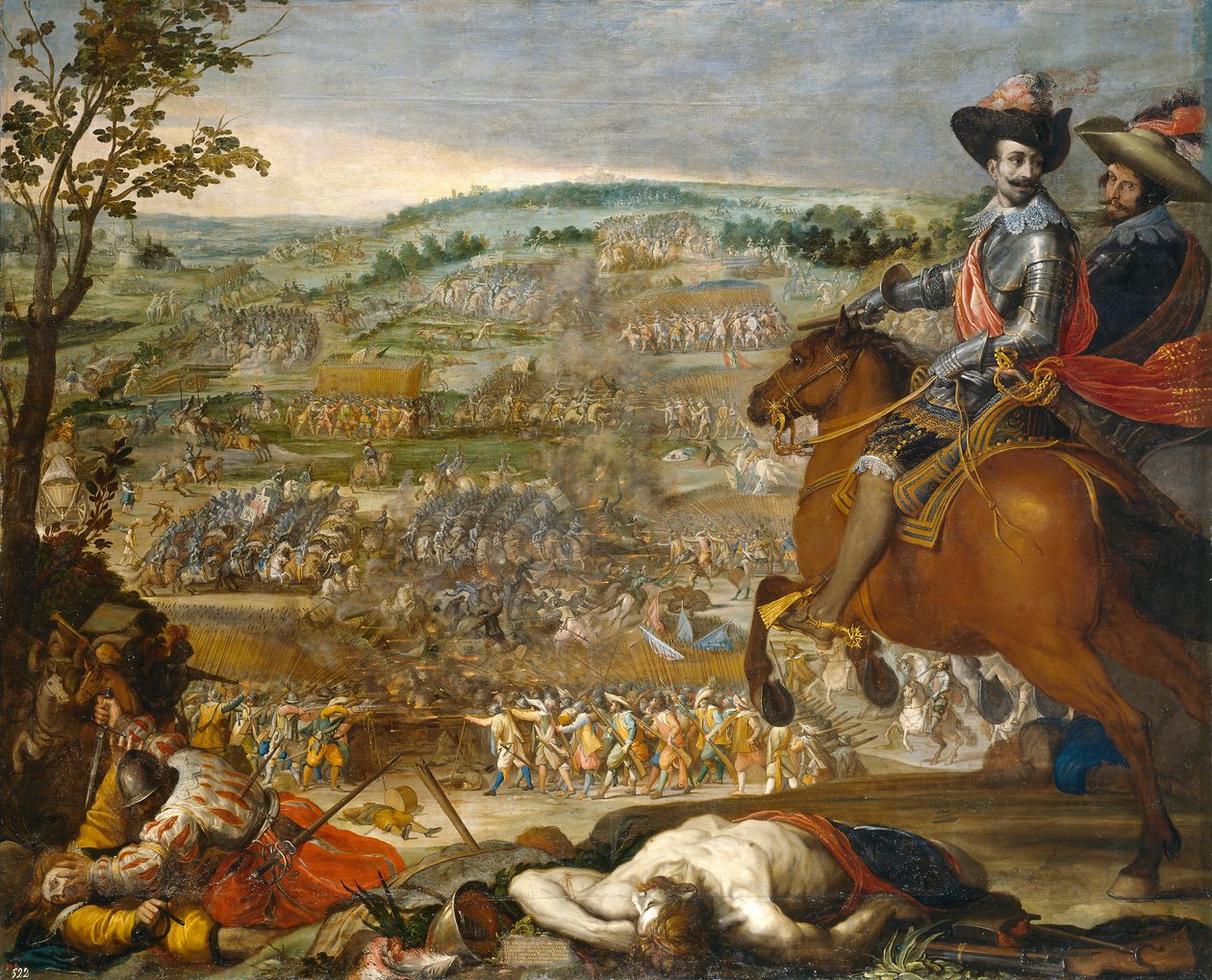 Sejr ved Fleurus i 1622 af Vicente Carducho