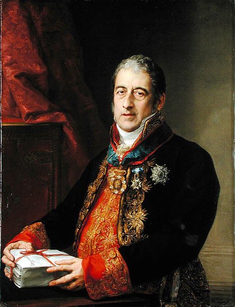 Portræt af Juan Miguel de Grijalba, ca. 1825 (olie på lærred) af Vicente Lopez y Portana