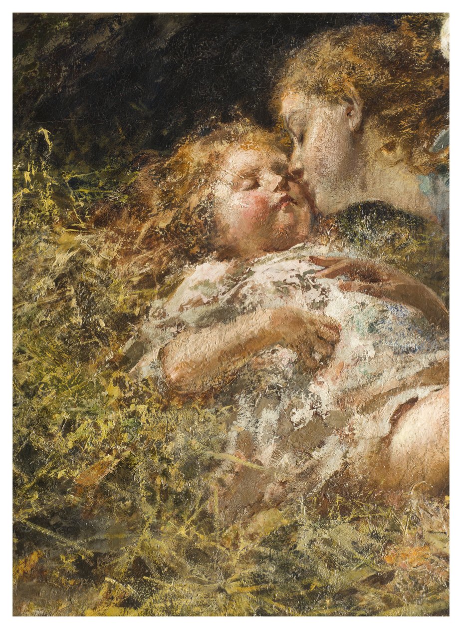 Musiker-engelen, 1900-05 af Vicenzo Irolli