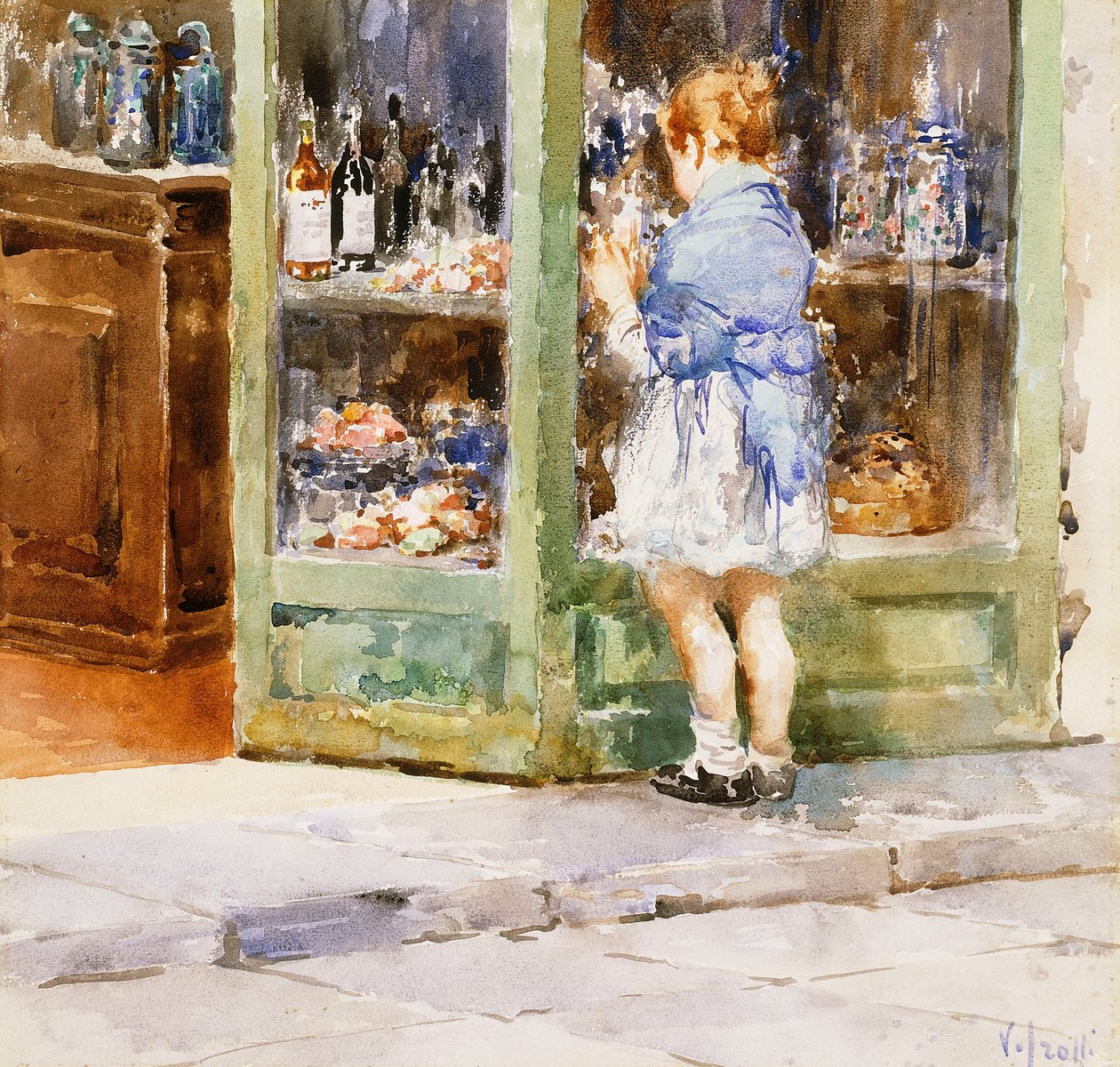 Window-shopping-pigen af Vicenzo Irolli