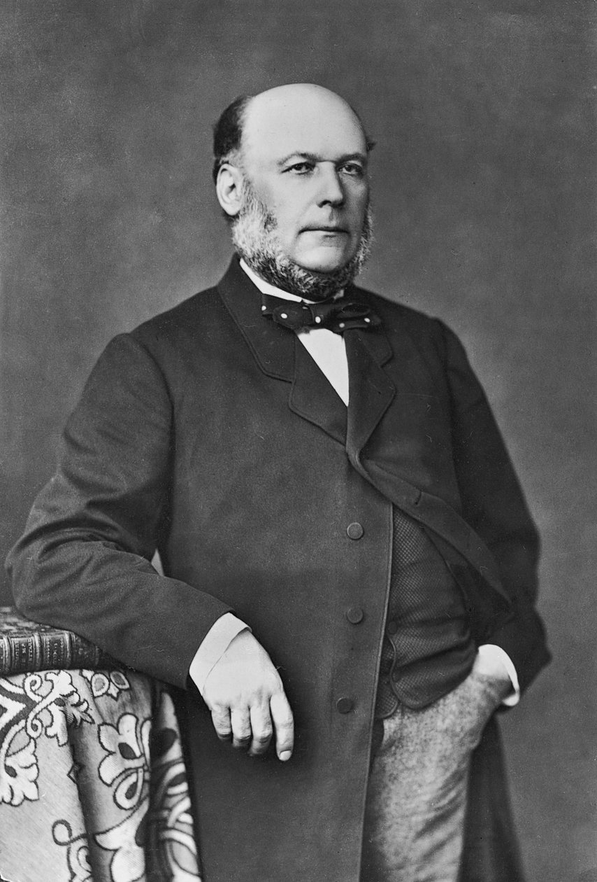 Portræt af Francois-Judith-Paul Grévy, kendt som Jules Grévy, ca. 1860 af Victor Franck