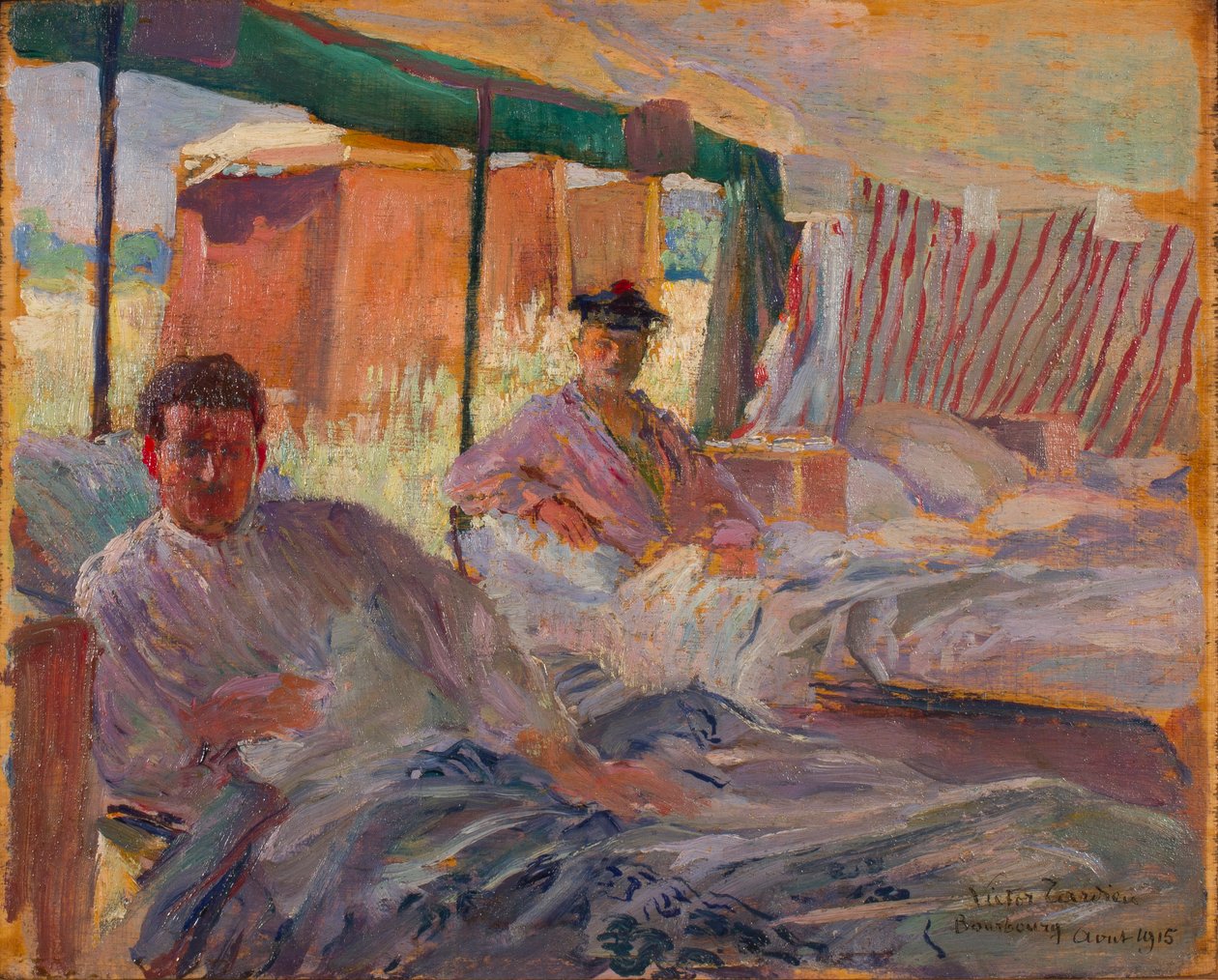 Bourbourg 1915 af Victor Francois Tardieu