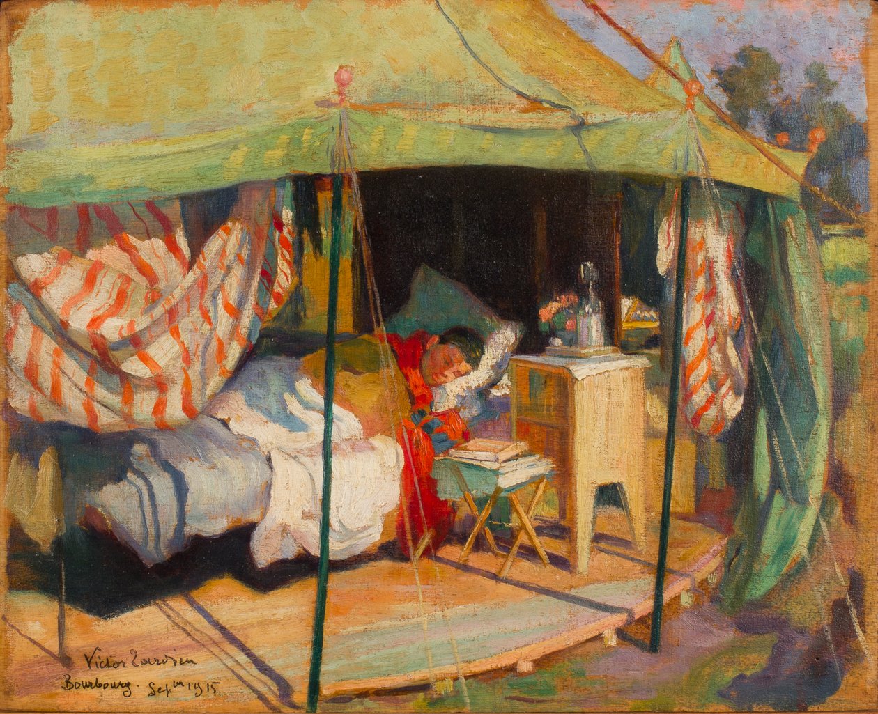 Bourbourg 1915 af Victor Francois Tardieu