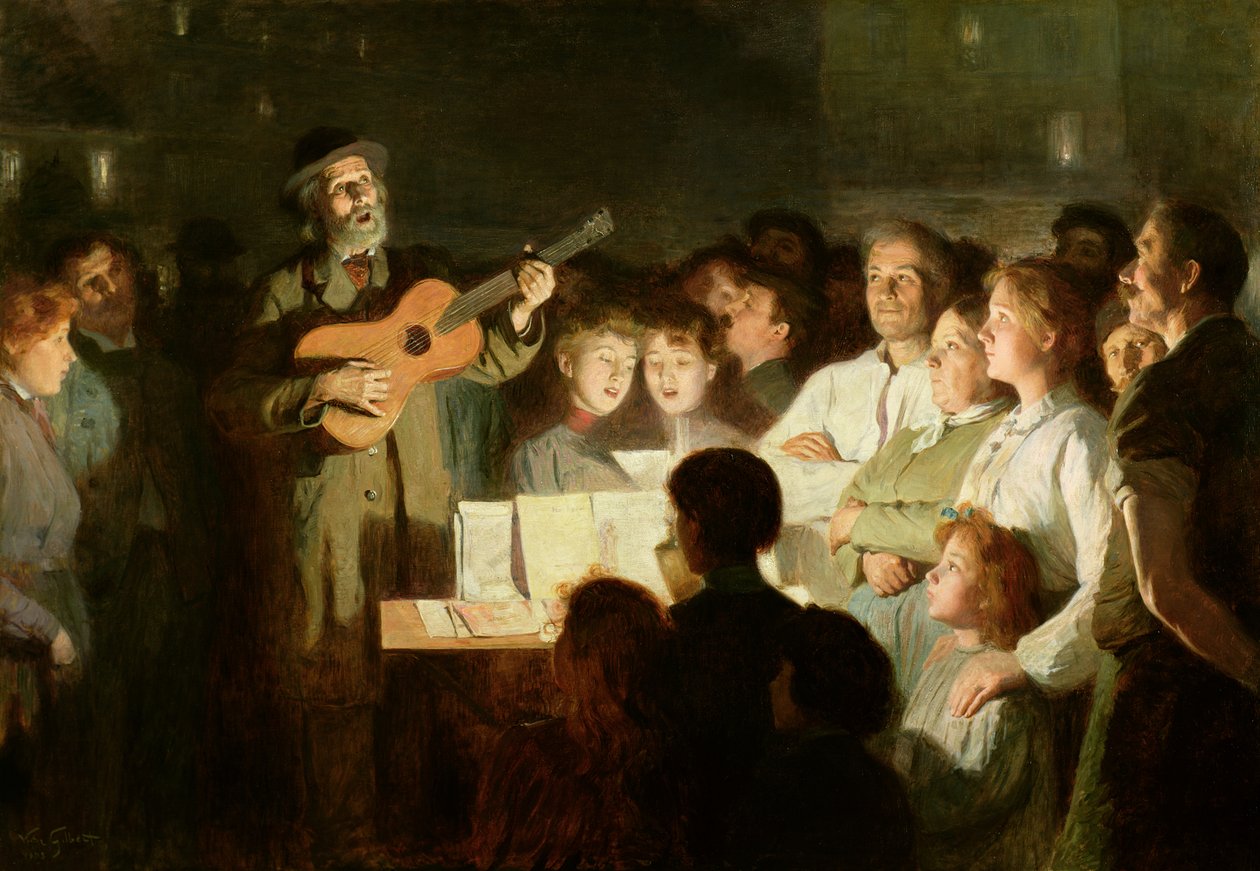 Sangsælgeren, 1903 af Victor Gabriel Gilbert