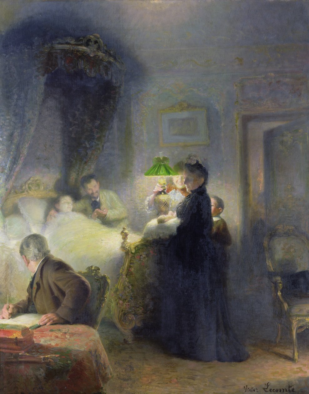Fødslen af Victor Lecomte