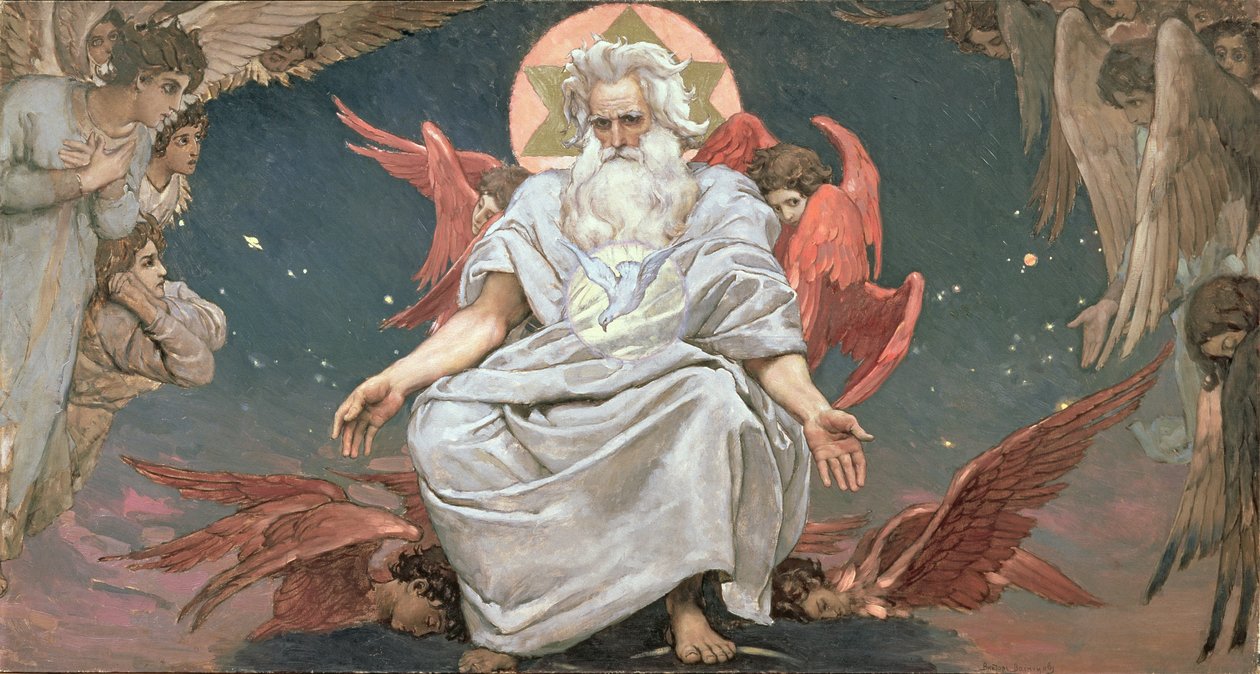 Savaoph, Gud Faderen, 1885-96 af Victor Mikhailovich Vasnetsov
