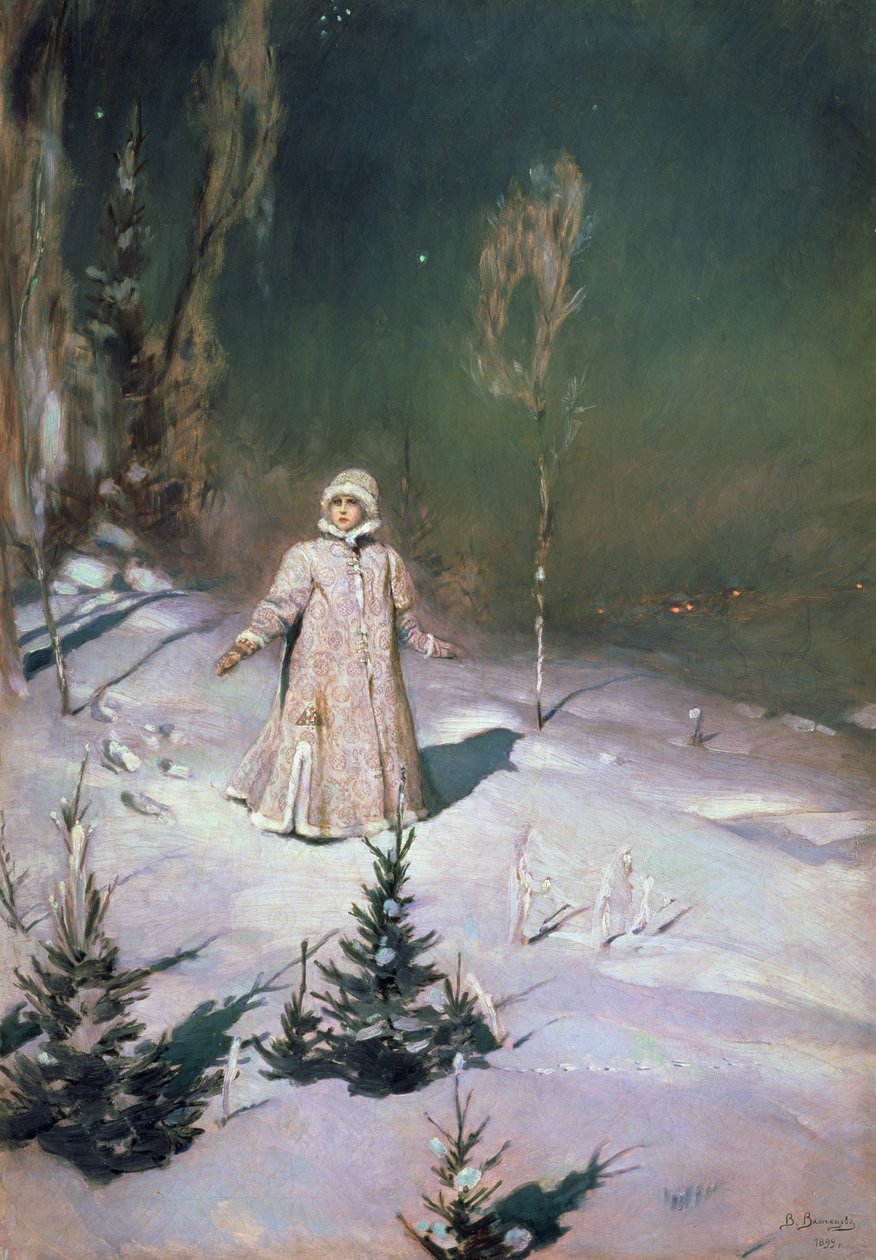 Snow Maiden, 1899 af Victor Mikhailovich Vasnetsov