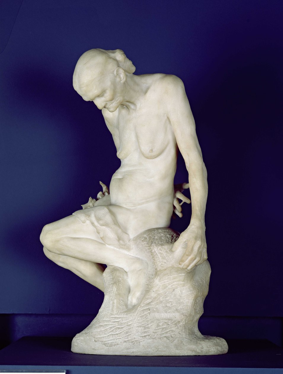 Vinter, 1890 (marmor) af Victor Peter