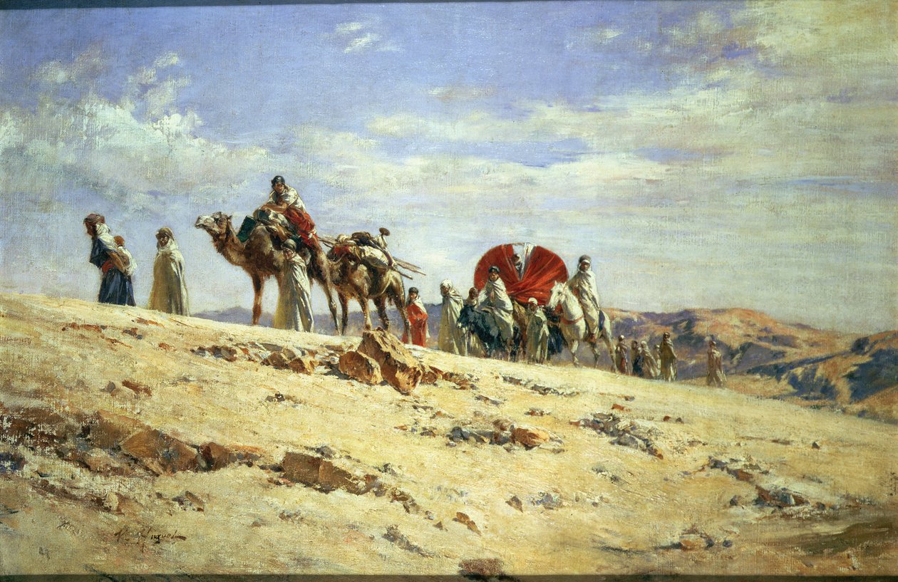 Karavanen af Victor Pierre Huguet