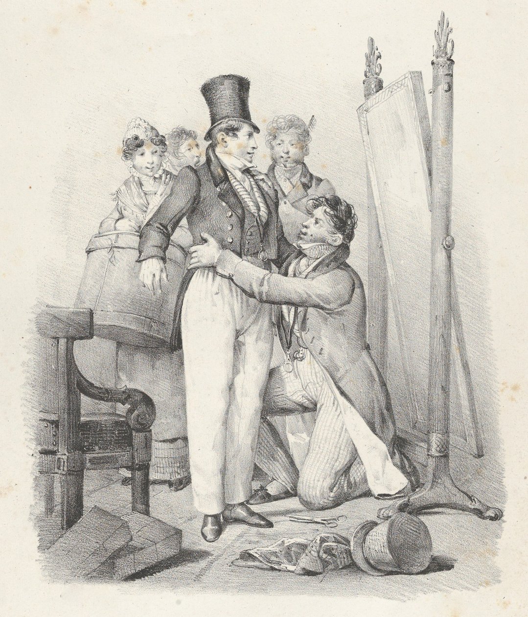 Kap. II: Jeg genkender ikke længere mig selv Jeg genkender mig ikke længere, 1824. af Victor Adam