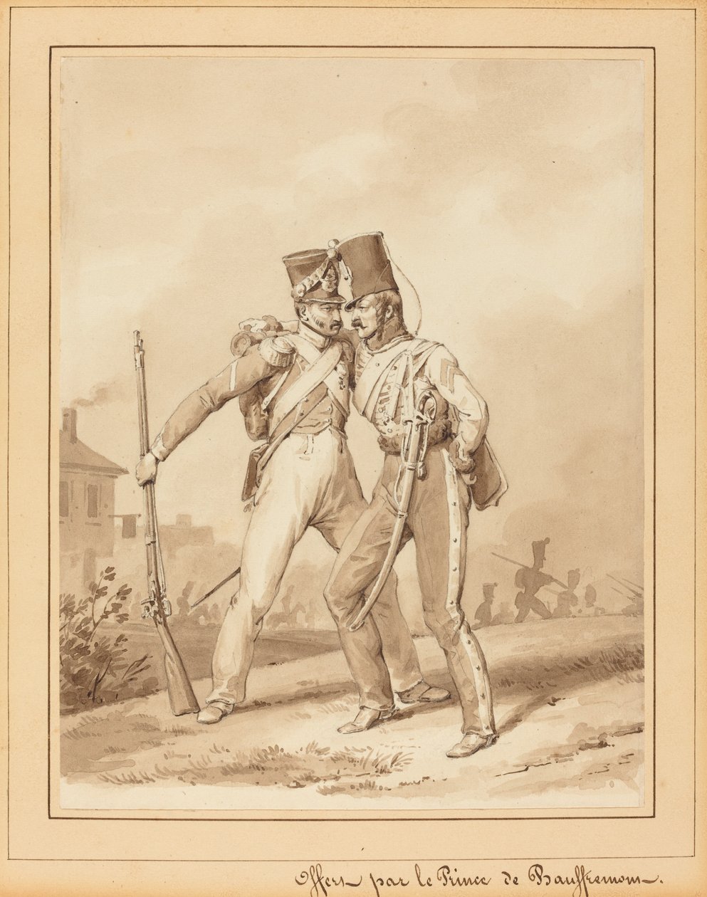 To grenaderer af Victor Adam