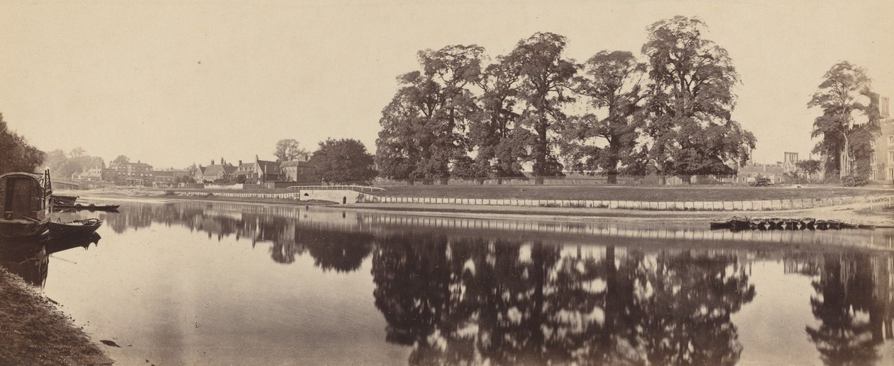 Hampton Court (anden visning) af Victor Albert Prout
