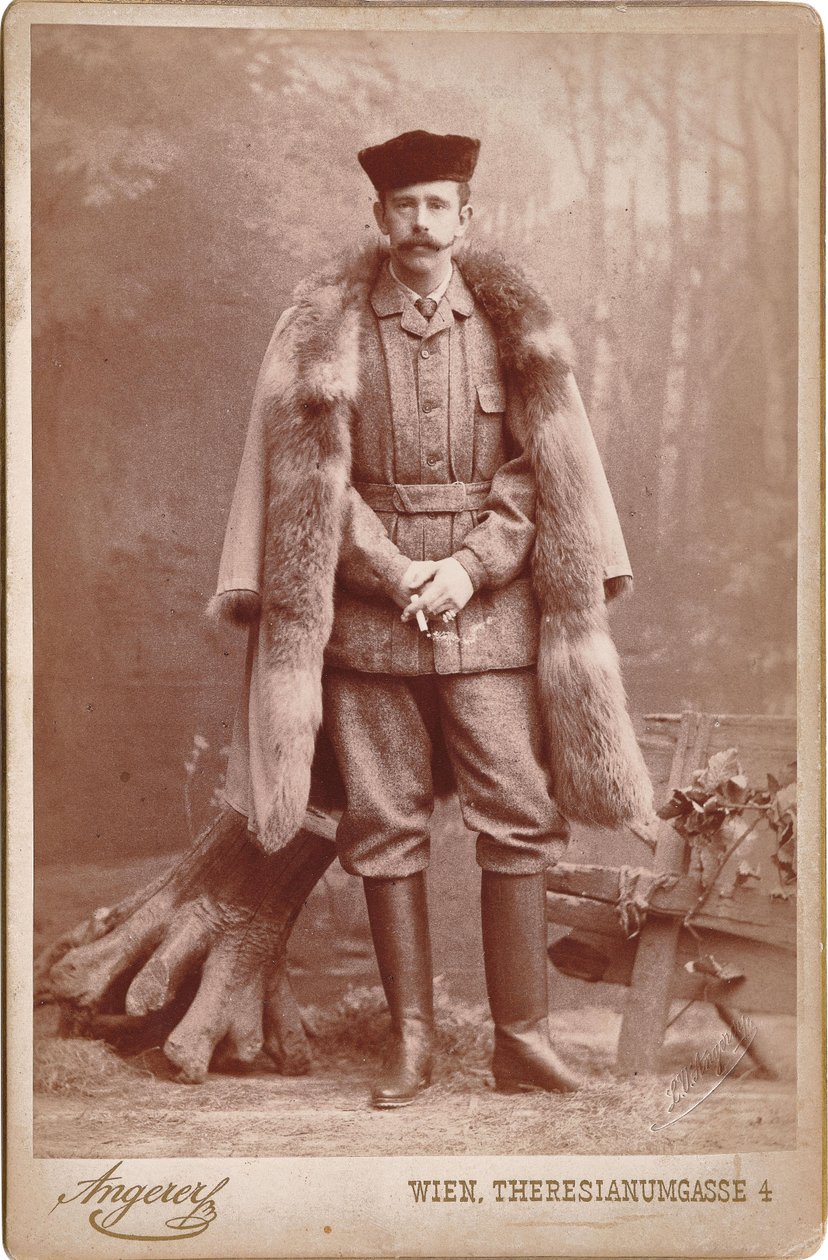 Rudolf, kronprins af Østrig 1858-1889, 1889. af Victor Angerer