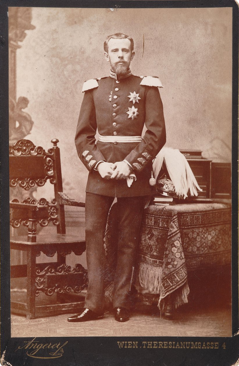 Rudolf, kronprins af Østrig 1858-1889, ca 1885. af Victor Angerer