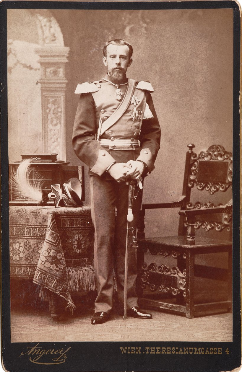 Rudolf, kronprins af Østrig 1858-1889, ca 1885. af Victor Angerer