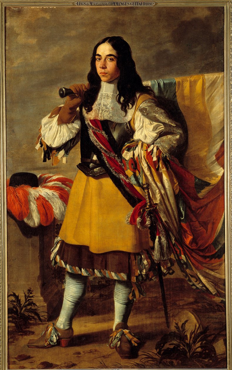 Et vægdørsmaleri af Victor Boucquet (1619-1677) 1600-tallet søn. 1,84x1,12 m af Victor Boucquet