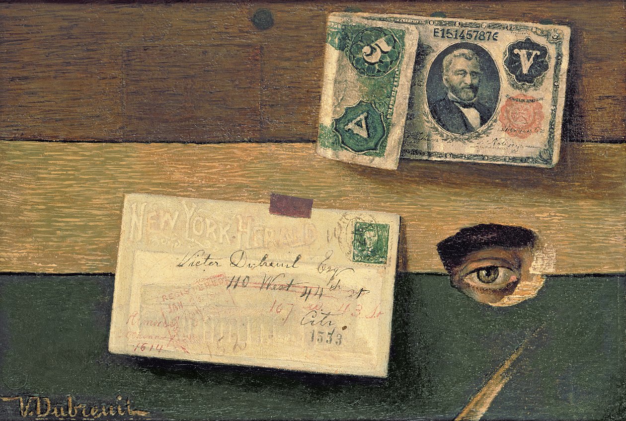 The Eye of the Artist, ca. 1898 (olie på lærred) af Victor Dubreuil