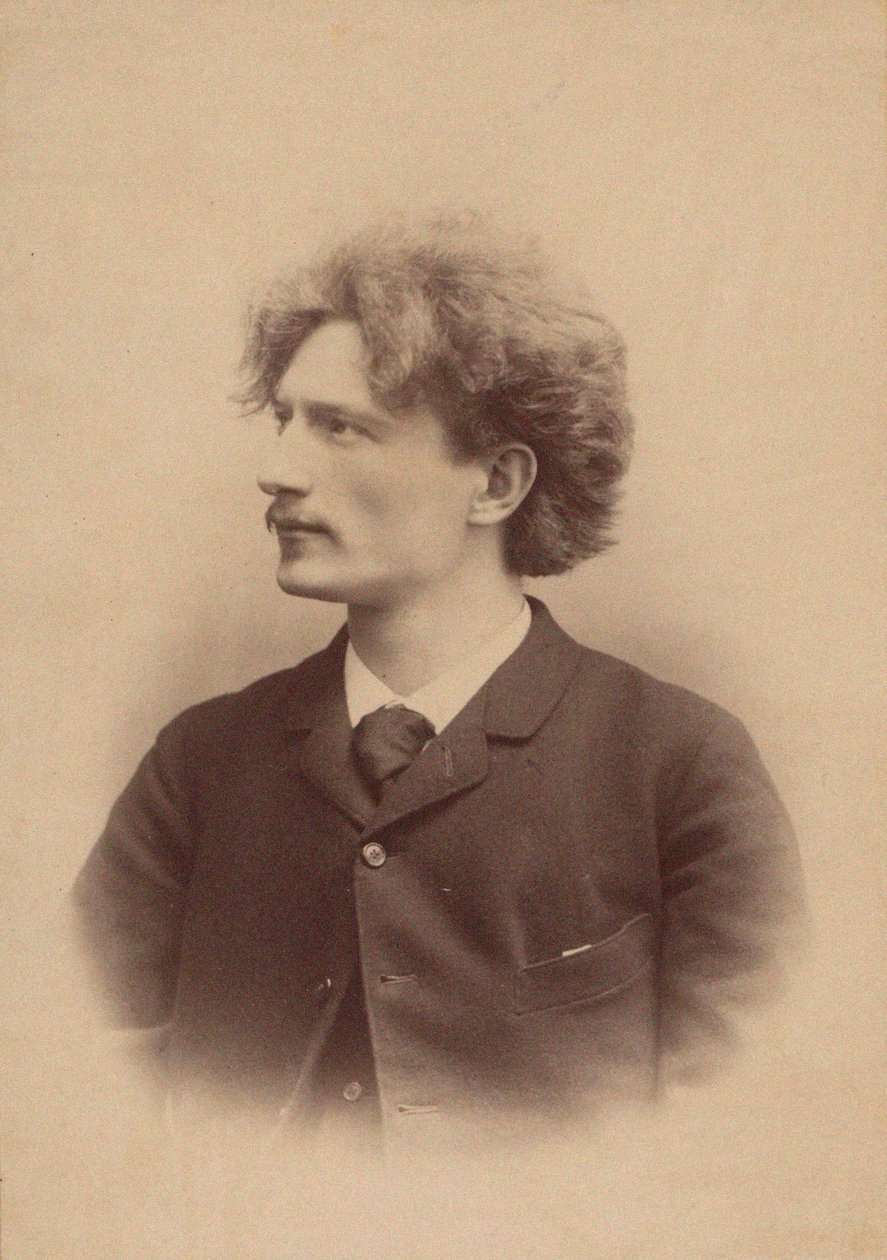 Portræt af komponisten Ignacy Jan Paderewski 1860-1941, 1889-1890. af Victor Girard