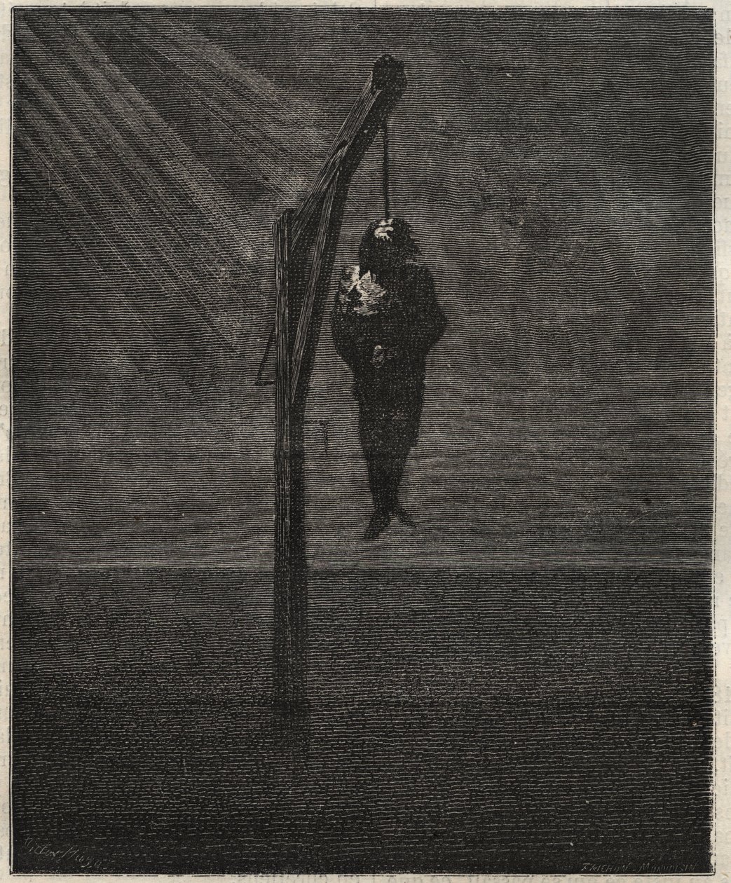The Hanging of John Brown - Hanging 2. december af Victor Hugo