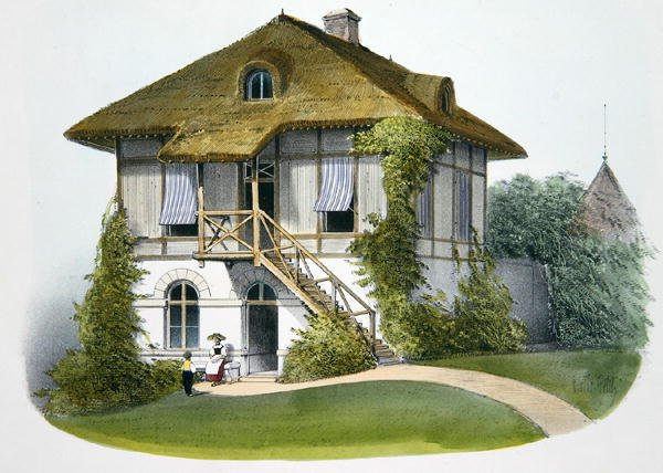 A House at Enghien, illustration fra 