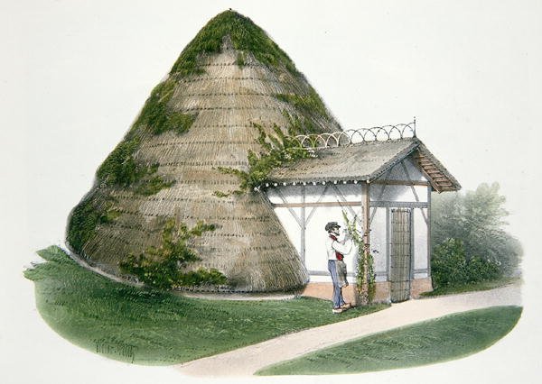 Ishuset i Courbeton, illustration fra 