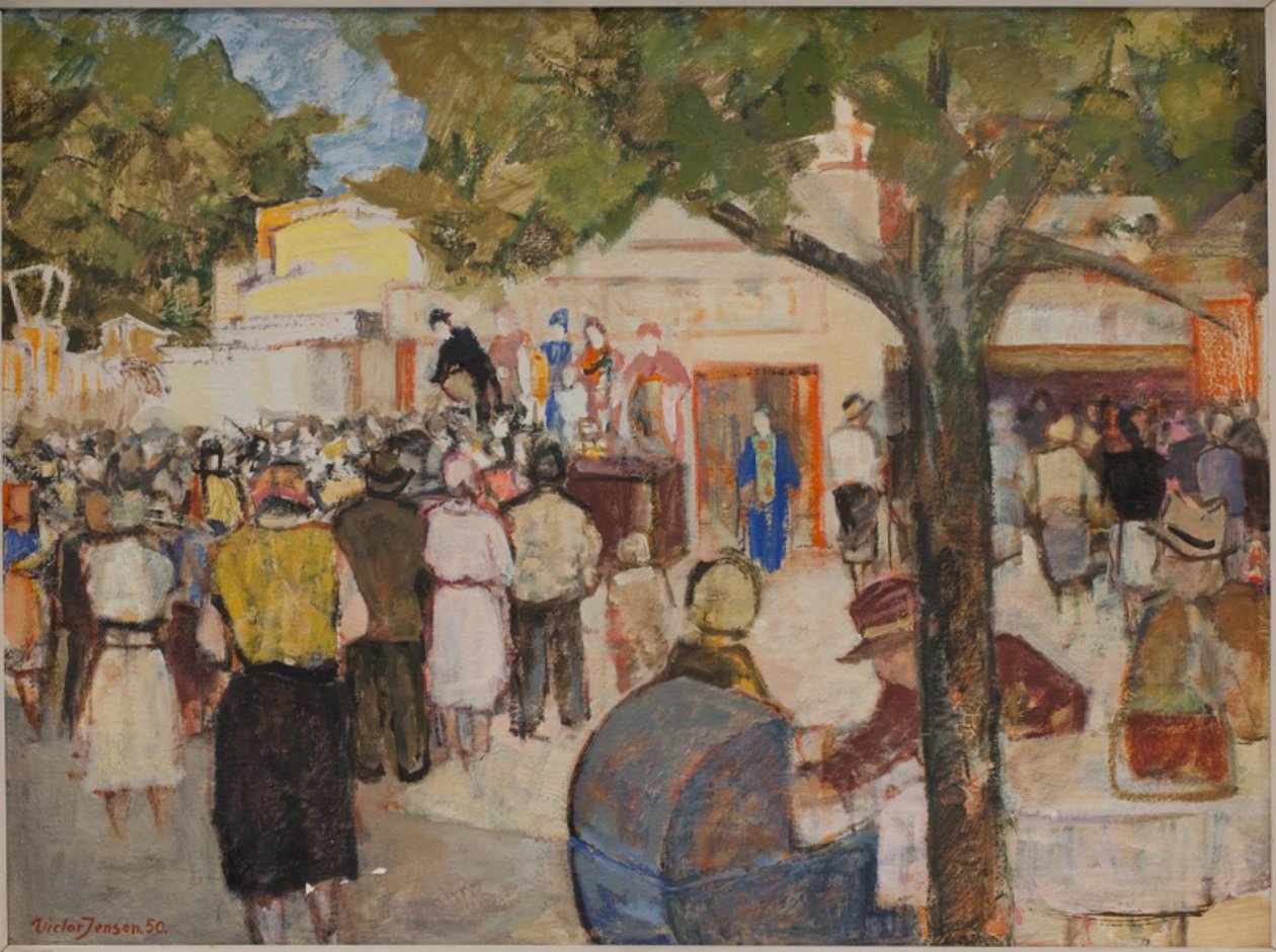 Resort i Dyrehaven af Victor Jensen