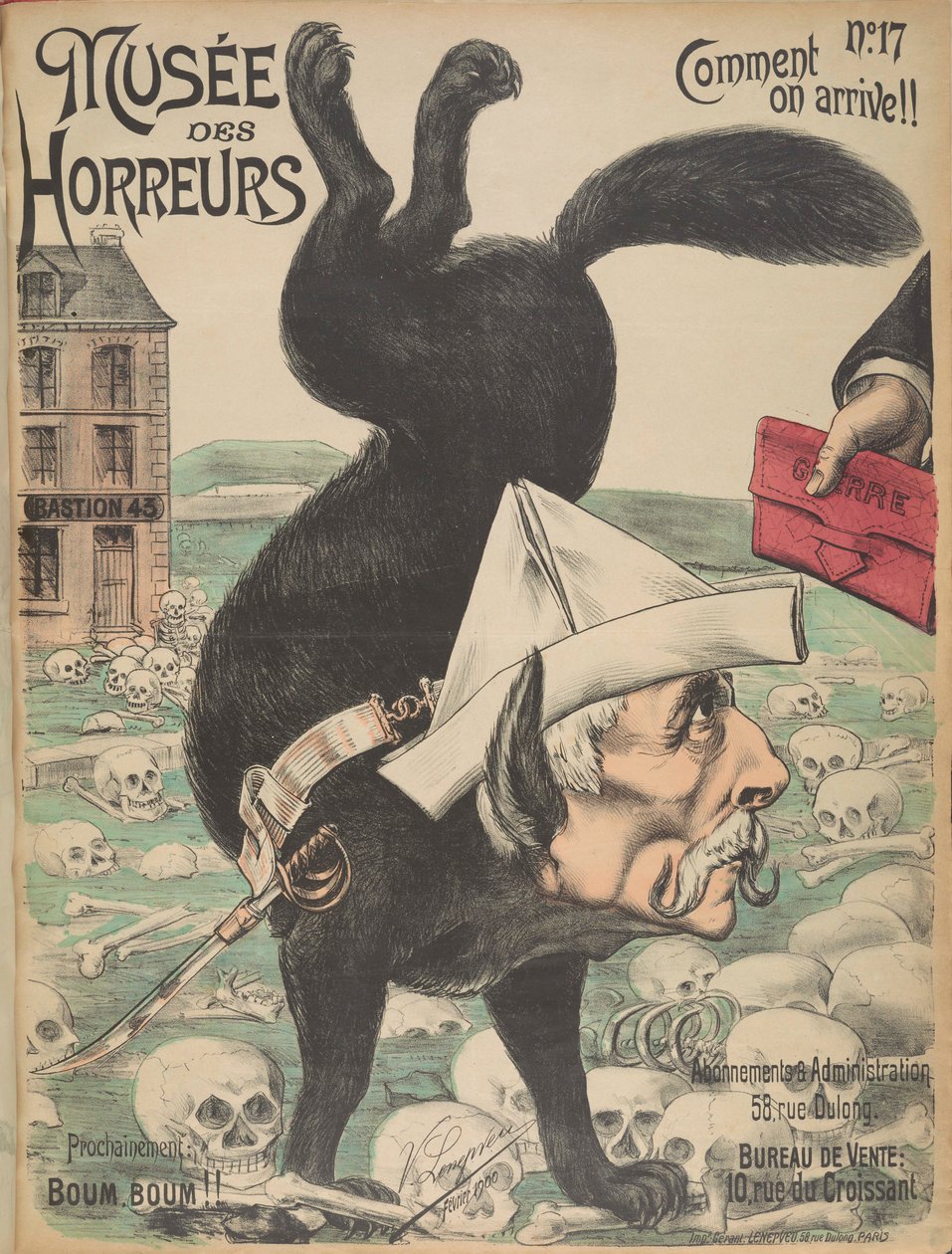 Museum of Horrors Gallery of Horrors: Gaston de Galliffet, 1899. af Victor Lenepveu