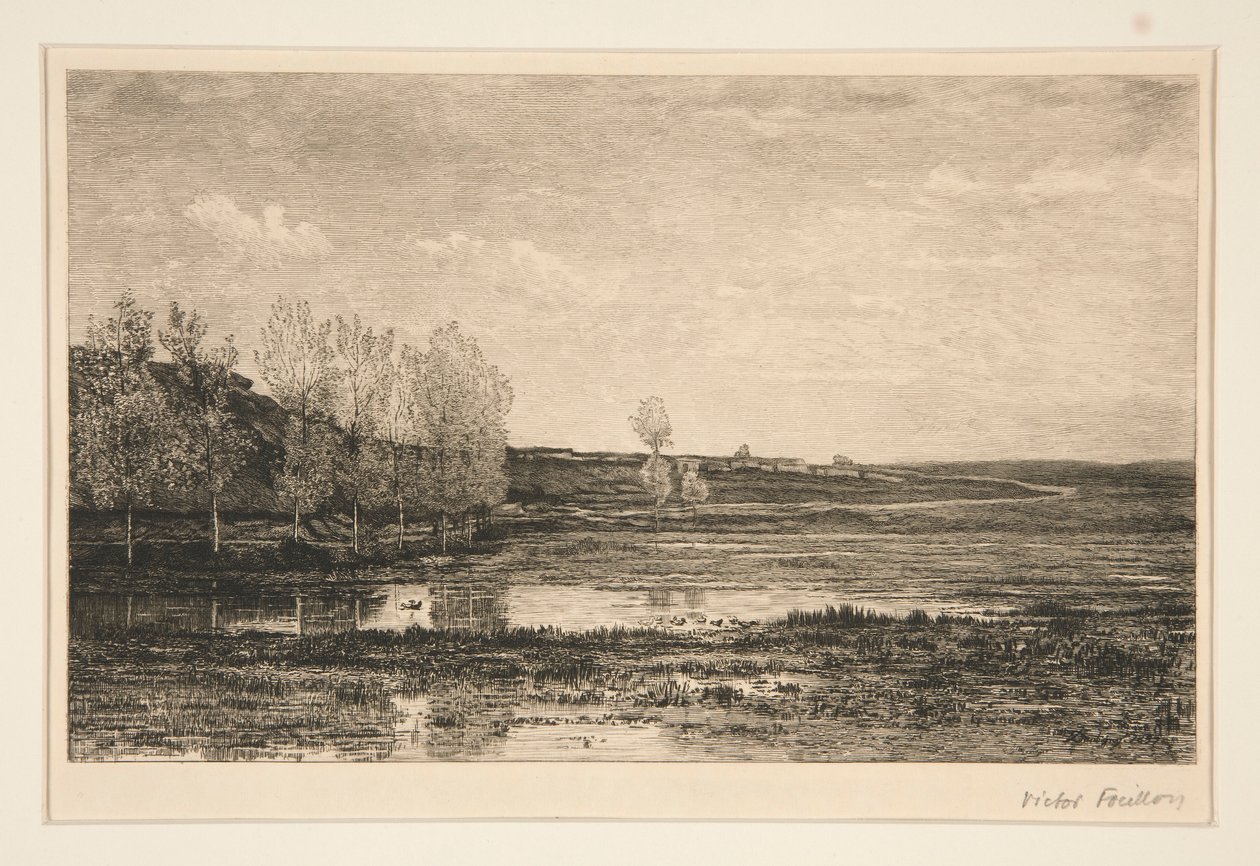 Landskab af Victor Louis Focillon