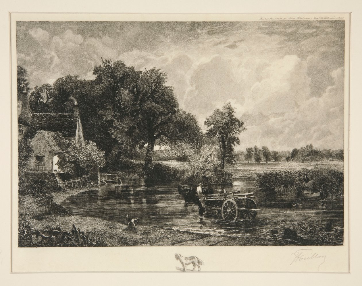Hay Wain af Victor Louis Focillon