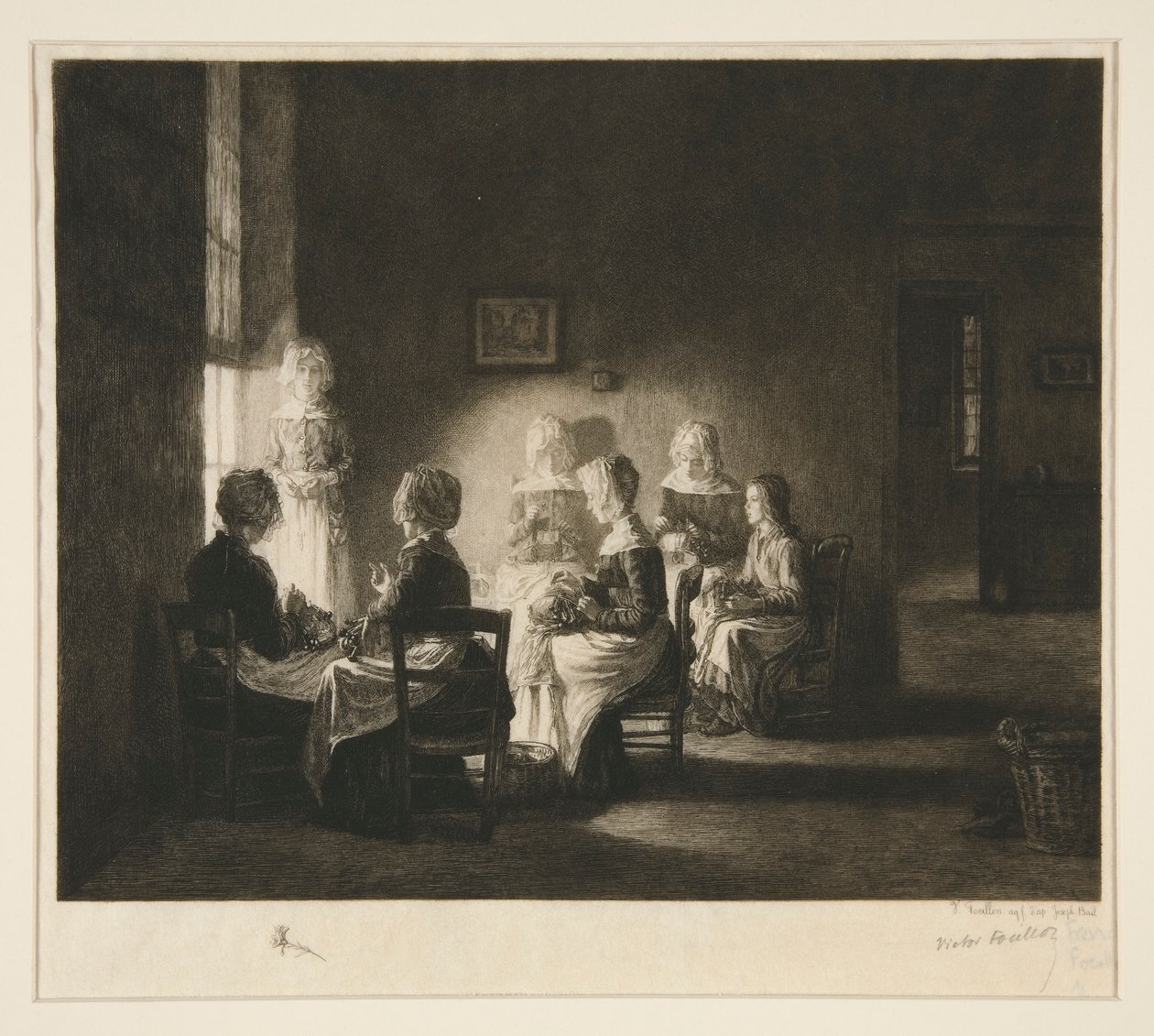 Kniplingemagerne af Victor Louis Focillon