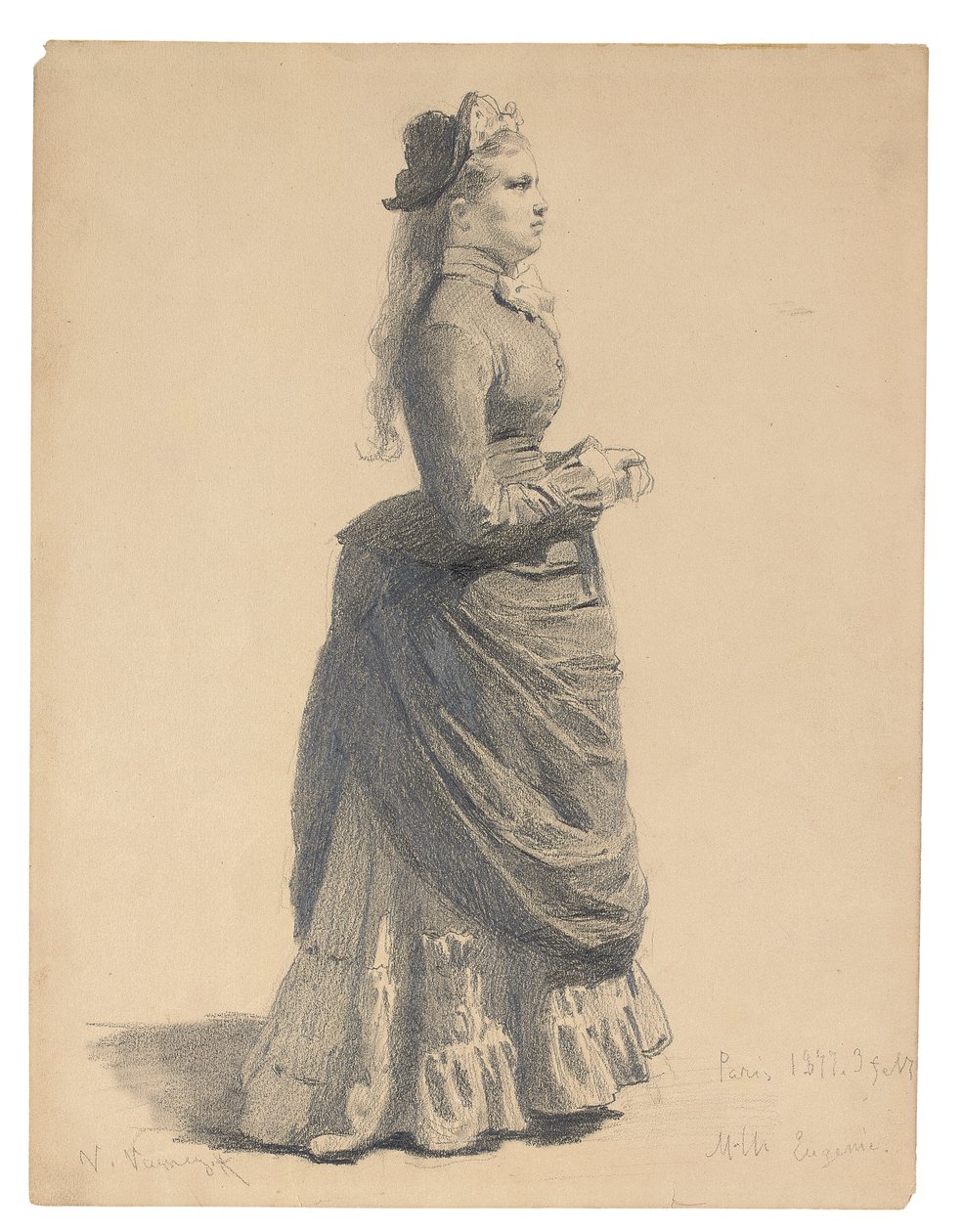 Frøken Eugenie af Victor Mikhailovich Vasnetsov