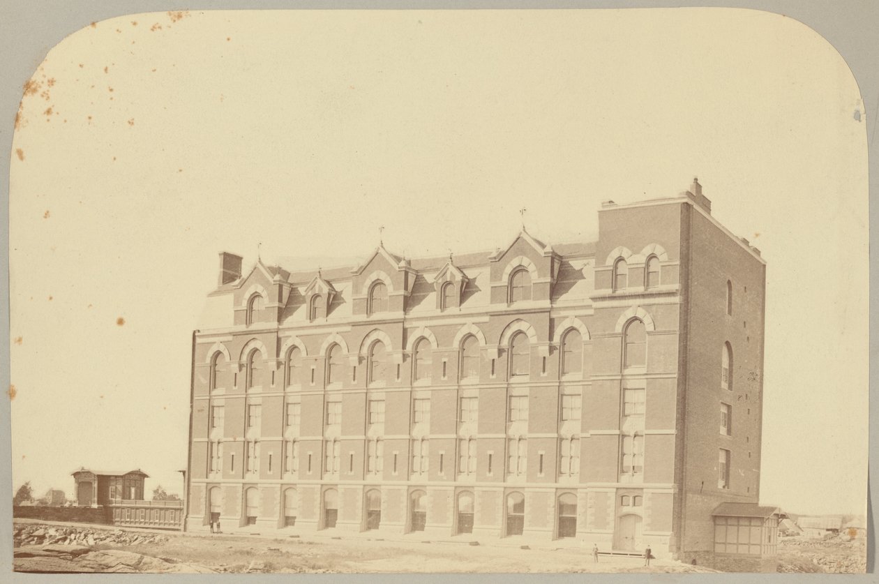 Pl. I. Udsigt fra Eightth Avenue af Victor Prevost, Gaston L. Feuardent and Co., New York