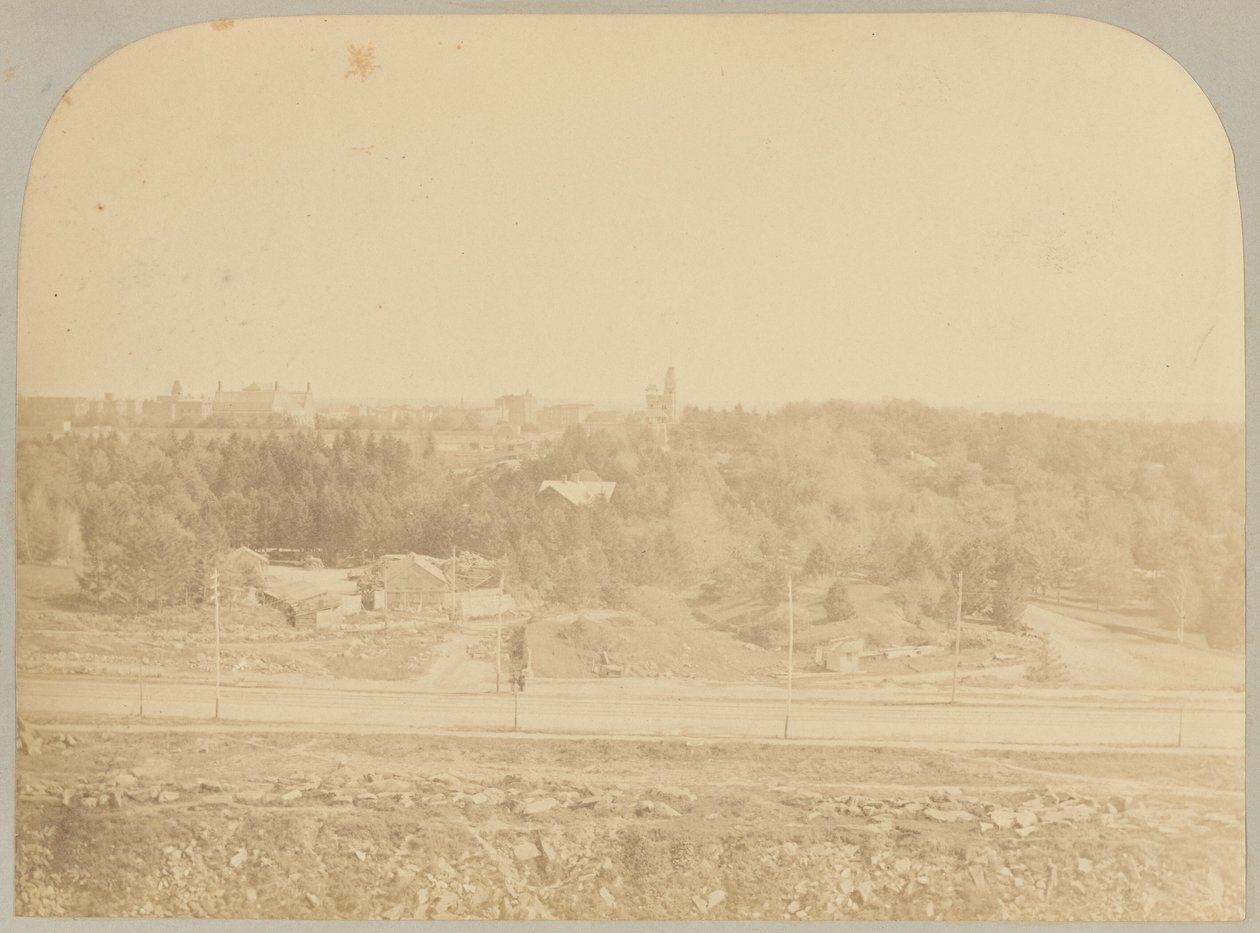 Pl. XVIII. Central Park set fra museet af Victor Prevost, Gaston L. Feuardent and Co., New York