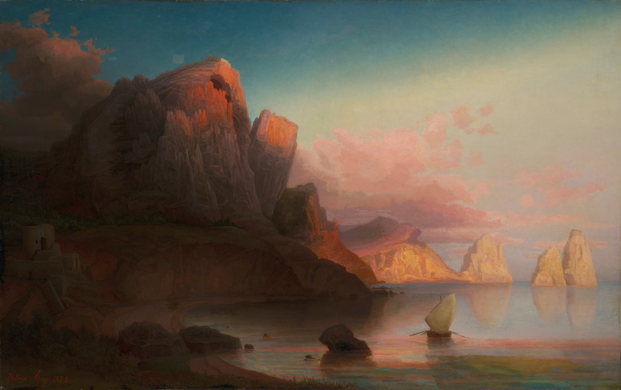 Udsigt fra Capri af Victoria Åberg