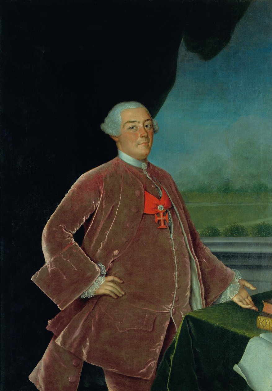Portræt af Infante Pedro (fremtidig kong Pedro III) af Vieira Lusitano