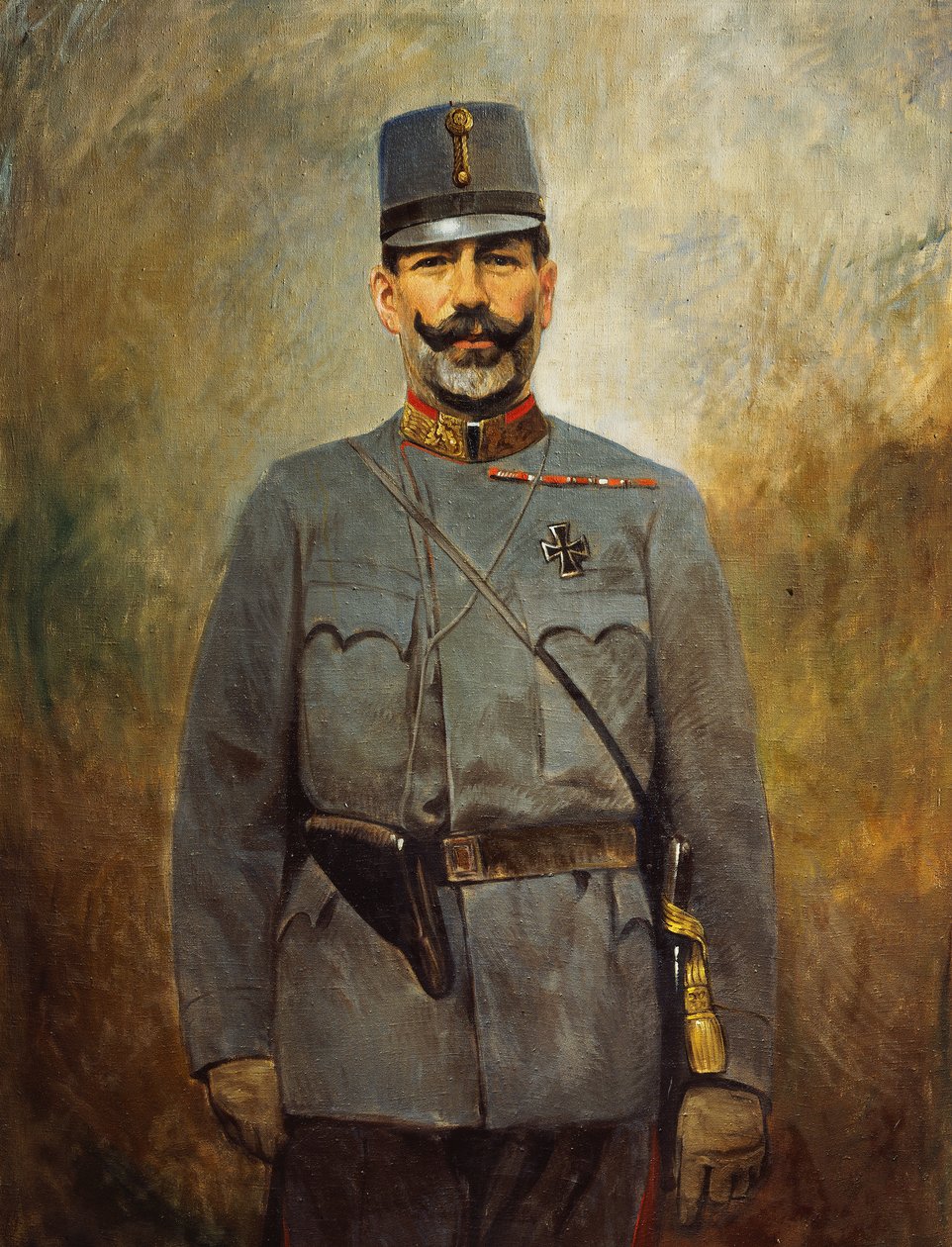 Ærkehertug Eugen af Østrig, ca. 1916 (olie på lærred) af Vienna Nedomansky Studio