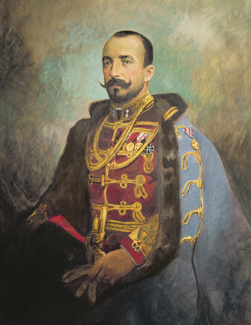 Ærkehertug Joseph August af Østrig, ca. 1916 (olie på lærred) af Vienna Nedomansky Studio